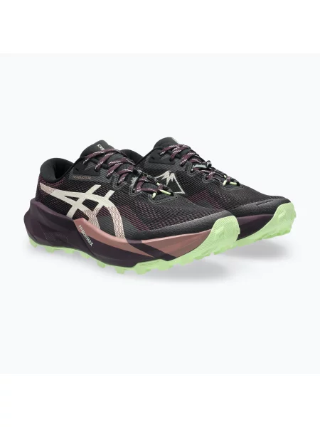 Încălțăminte de alergare pentru femei ASICS Trabuco 14 black/dark aubergine negru