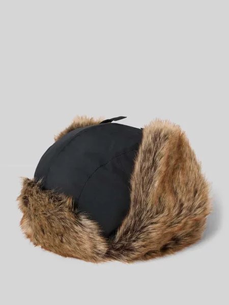 Czapka z nauszniki CLEADON TRAPPER Barbour czarna