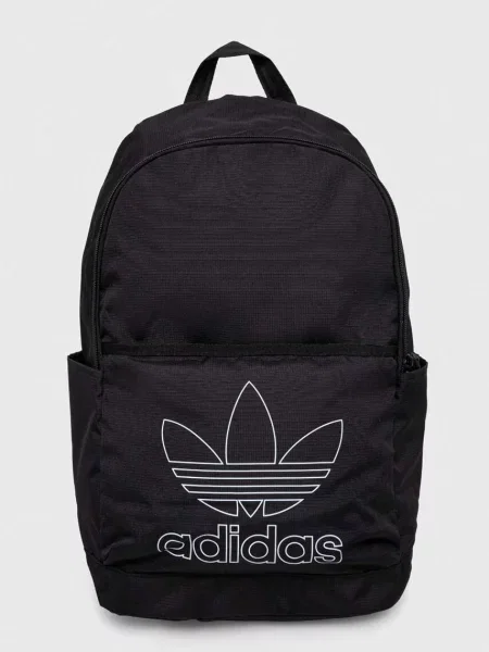Batoh adidas Originals malý s potiskem černá