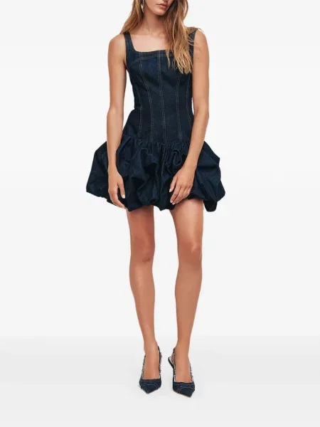 Mała mały sukienka mini Aje garniturowa niebieska