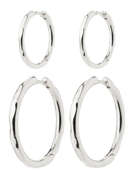 Pilgrim Cercei EVE' argintiu