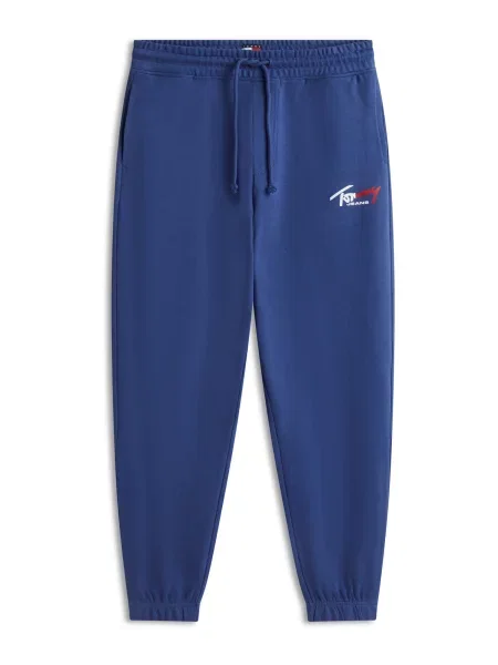 Tommy Jeans Pantaloni bleumarin