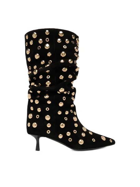 Botine Eva Minge negru