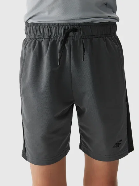 Pantaloni scurți de sport copii 4f negru
