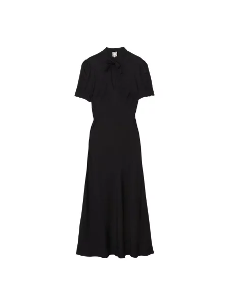 Długa sukienka maxi Ines De La Fressange Paris garniturowa niebieska