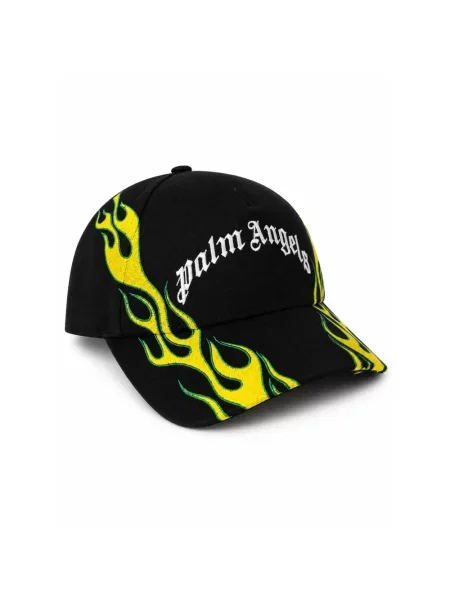 Czapka z daszkiem Palm Angels czarna