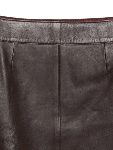 Fustă din piele Joseph roșu