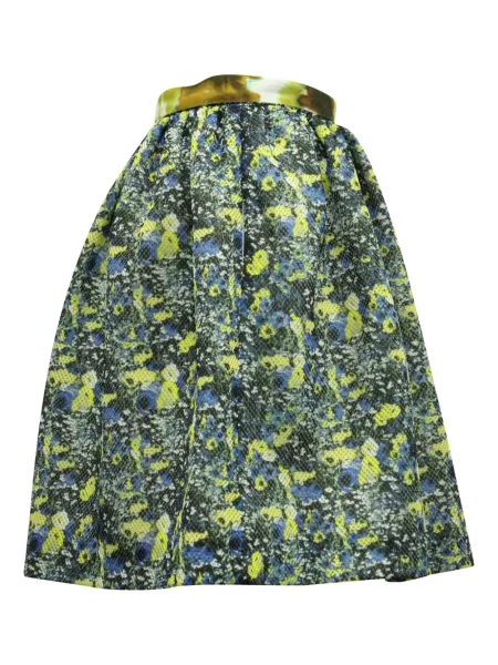 Fustă Msgm cu model floral cu imagine galben