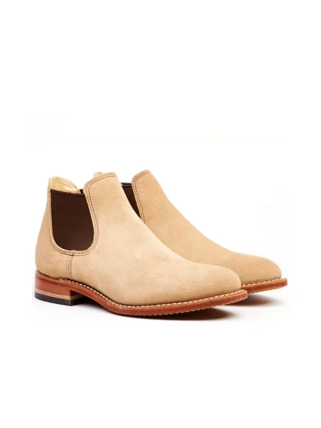 Sztyblety Red Wing Shoes skórzane beżowe