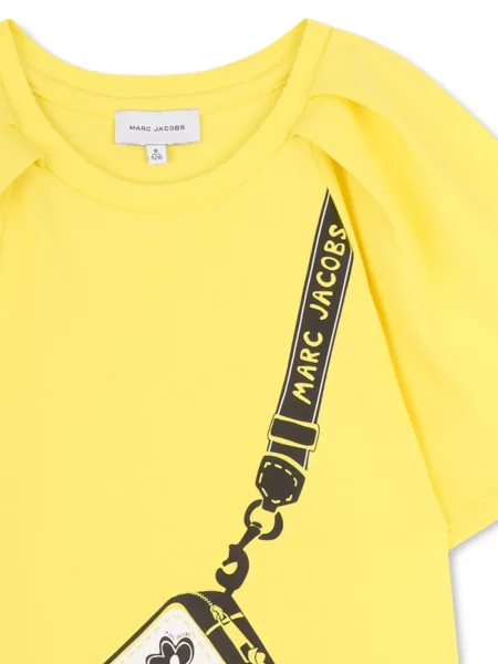 Sukienka dziecięca Marc Jacobs żółta