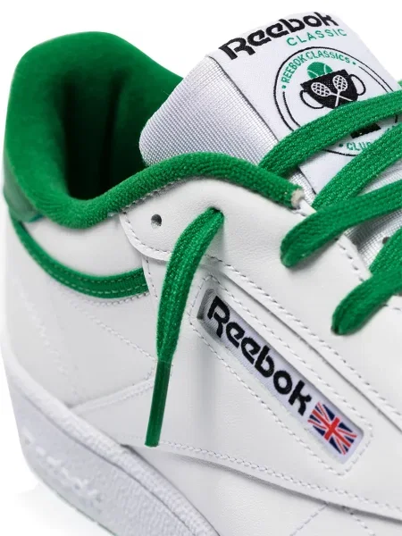 Sneakerși Reebok Club C 85 alb