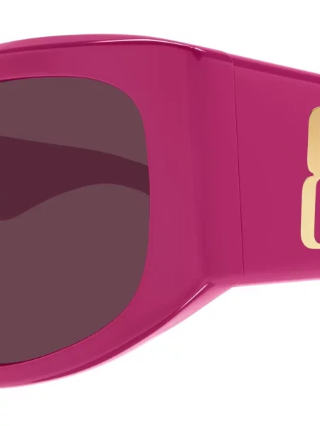 Saulės akiniai Balenciaga Eyewear rožinė