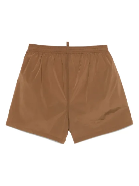 Slip de baie Dsquared2 până la genunchi maro