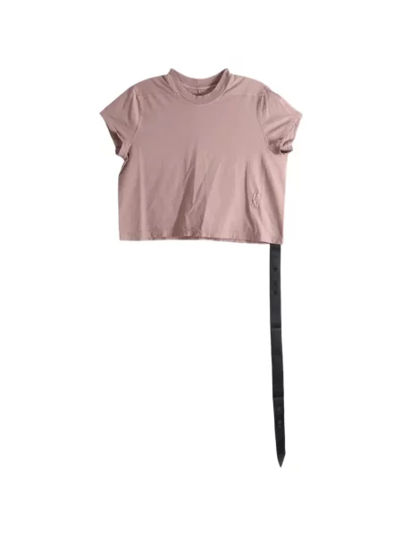 Decupat tricou Rick Owens Drkshdw cu bretele maro