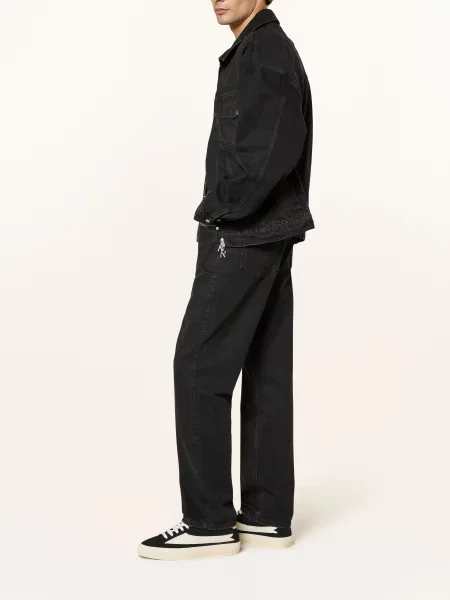 Represent Džíny Straight Fit 01 black černé