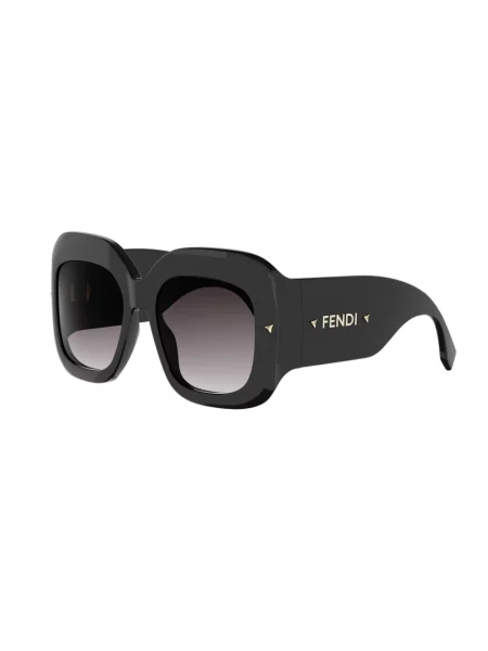 Okulary przeciwsłoneczne Fendi czarne
