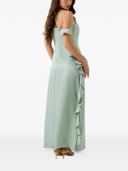 Rochie maxi Guess cu volane verde