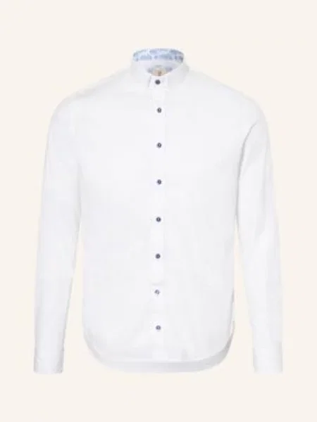 Q1 Manufaktur Košile Sandro Extra Slim Fit bílá