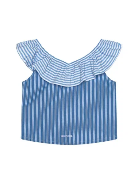 Top copii Tommy Hilfiger albastru