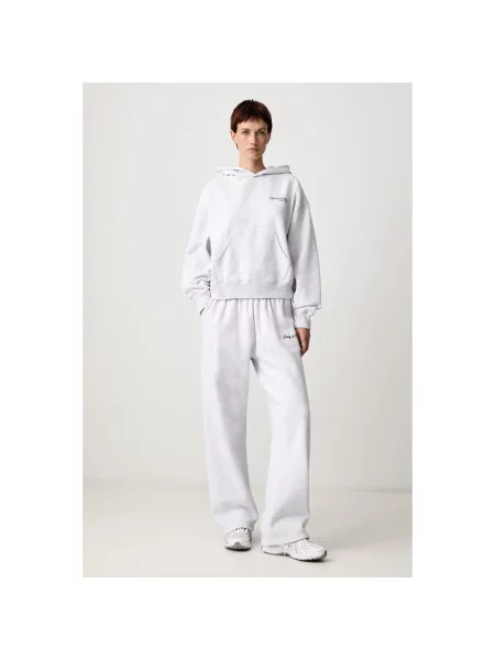 Bluza z kapturem Sporty And Rich z kapturem szara