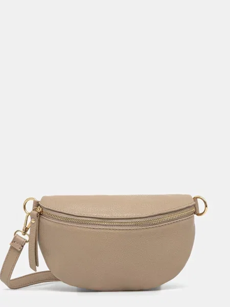 Usnjena opasna torbica Answear Lab rjava