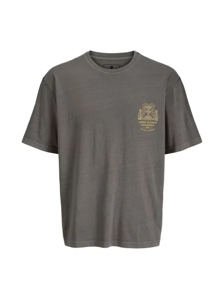 JACK & JONES Tricou Manson / gri bej
