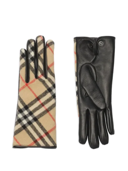 Mănuși Burberry în carouri