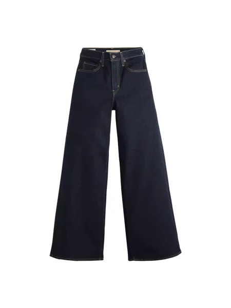 Szerokie jeansy Levi's niebieskie
