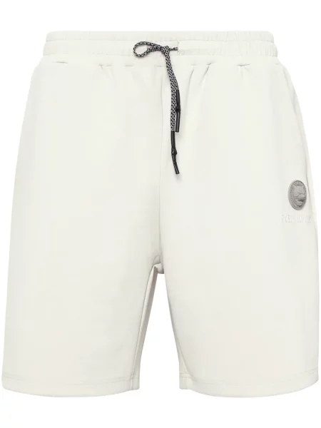 Pantaloni scurți Plein Sport cu imagine gri