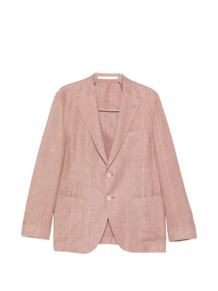 Sacou Eleventy în carouri roz