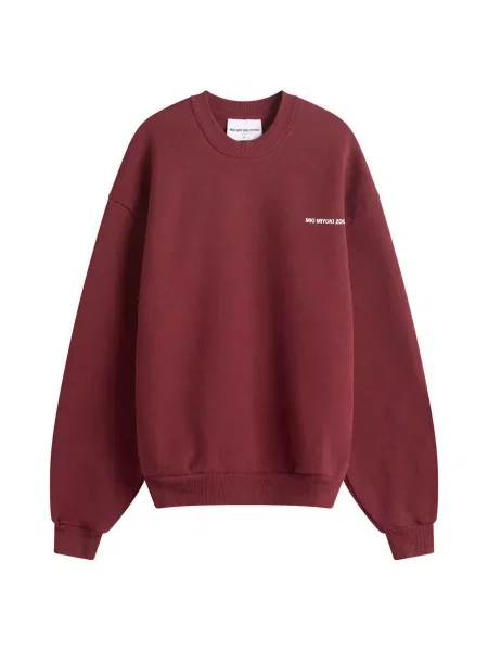 Bluza Mki z okrągłym dekoltem biała