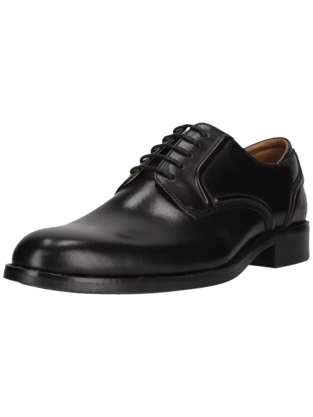 CLARKS Pantofi cu șireturi Craft Remi Lace' negru