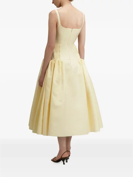 Rochie midi The Arkow galben