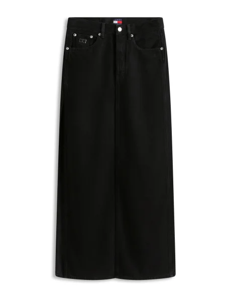 Tommy Jeans Fustă denim negru