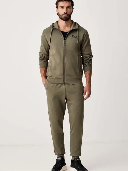 Emporio Armani compleu de trening pentru bărbați cu verde