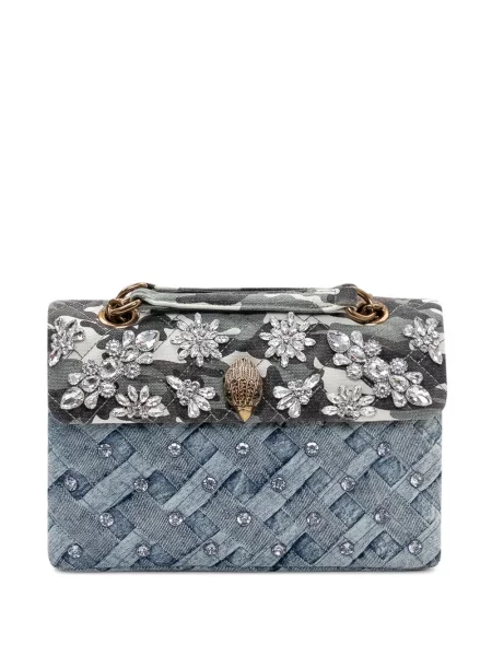 Geantă de mână Kurt Geiger London de cristal albastru