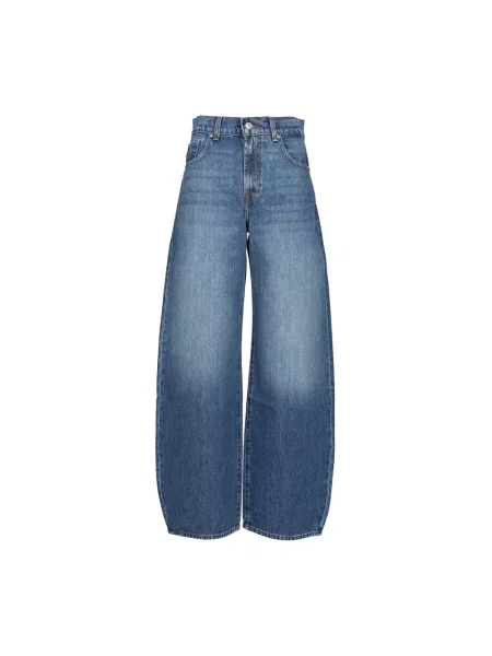 Jeansy 7 For All Mankind niebieskie