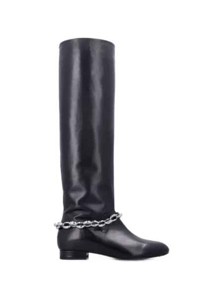 Cizme By Far din piele negru