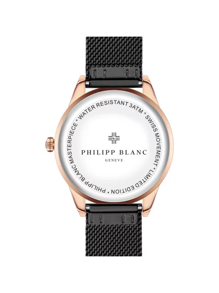 Ceas Philipp Blanc negru