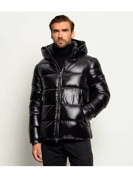 Hetrego Geacă de puf Gotland negru