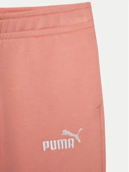 Teplákové kalhoty Puma růžové