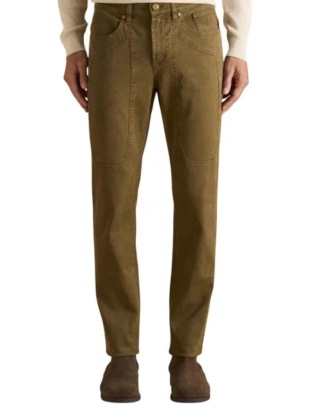 Kalhoty Jeckerson hnědé