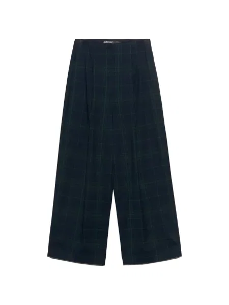 Pantaloni Bimba Y Lola în carouri albastru