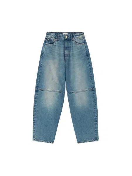 Jeansy Ganni niebieskie