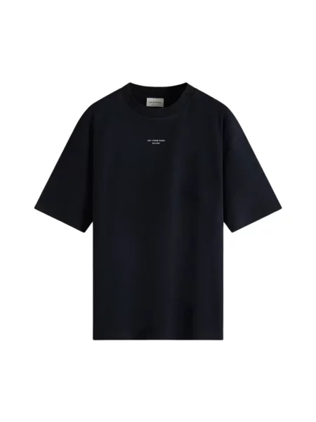 Drôle de Monsieur t-shirt Le T-Shirt Slogan Classique gładki czarny