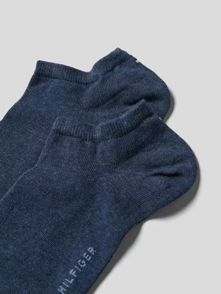 Skarpety stopki w zestawie 2 szt. Tommy Hilfiger niebieskie