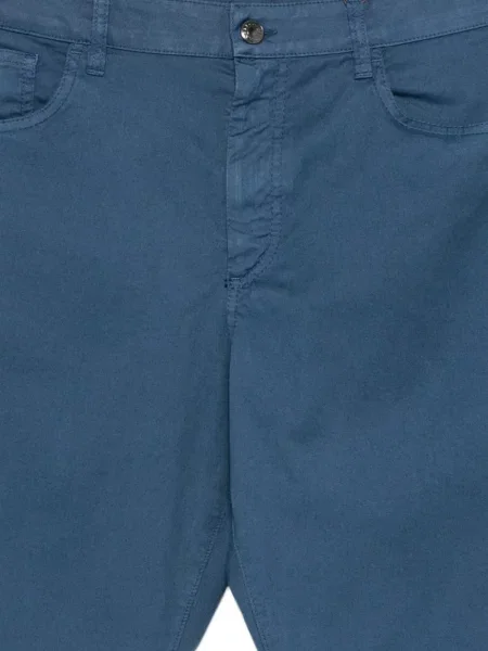 Pantaloni Canali cu autograf albastru
