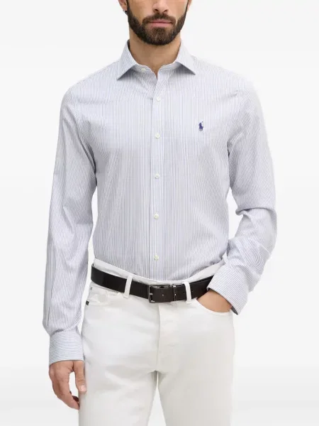 Iš natūralios odos diržu apjuostas diržas Polo Ralph Lauren su sagtimis rožinė