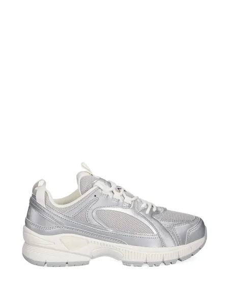 Sneakerși Armani Exchange argintiu