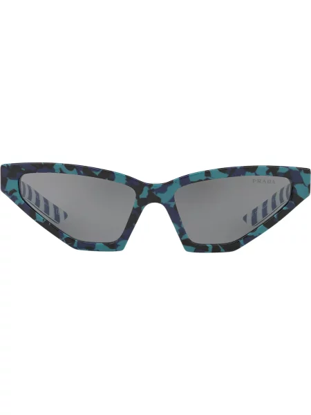 Ochelari de soare Prada Eyewear cu model camuflaj verde